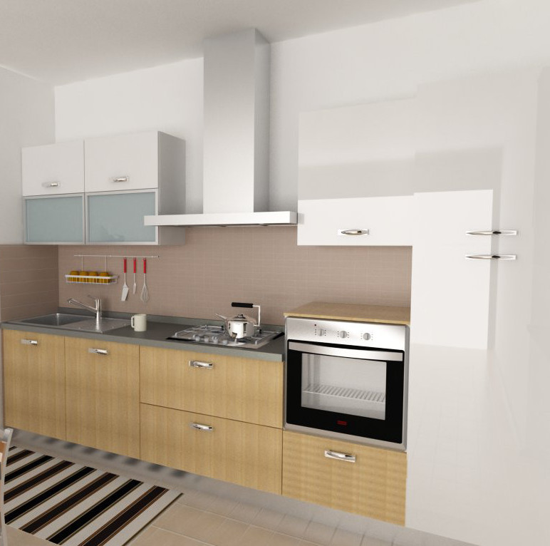 <p>PROMO CUCINA COMPONIBILE IN MELAMINICO, cm 330</p>