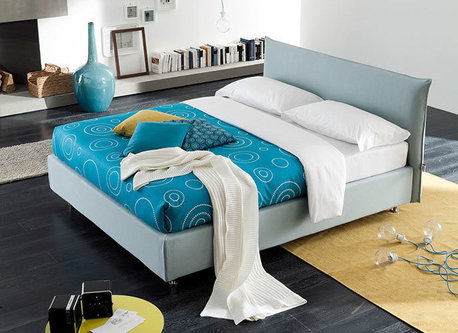 9 - Letto imbottito monocromo 3